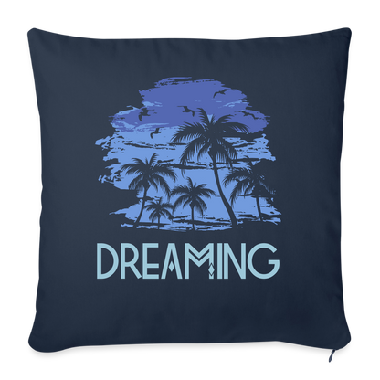 Sofakissen mit Füllung "Dreaming" - Navy