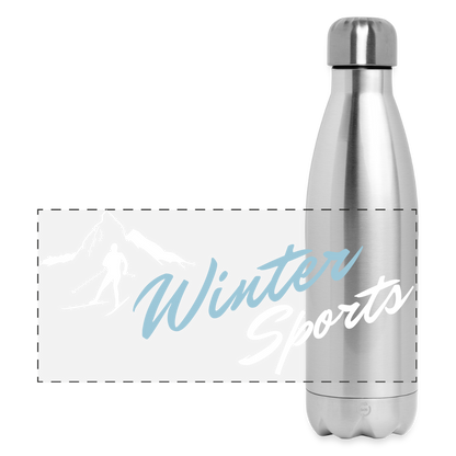 Thermosflasche "Wintersports" - Lightsilver