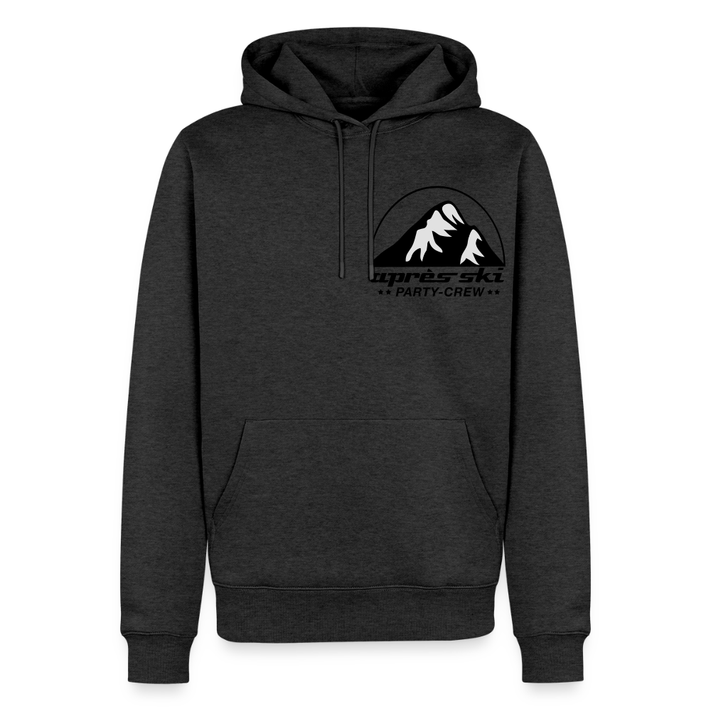 Männer Premium Hoodie "Apres Ski" - Anthrazit meliert