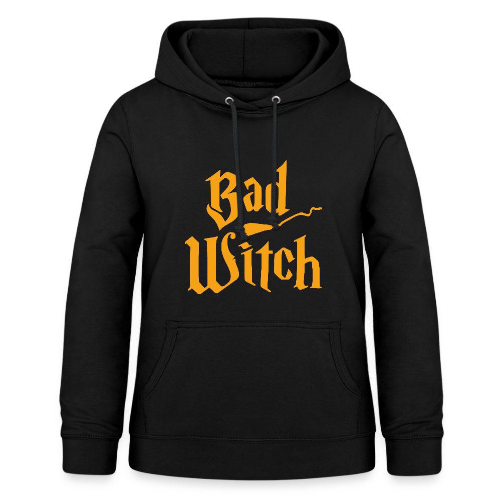 Frauen Hoodie "Bad Witch" - mit Customizer personalisierbar - Schwarz