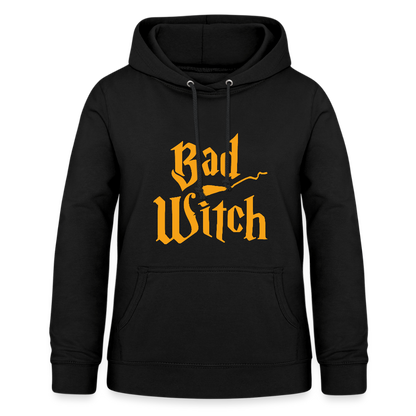 Frauen Hoodie "Bad Witch" - mit Customizer personalisierbar - Schwarz