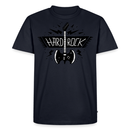 Männer Premium T-Shirt "Hard Rock" - Navy