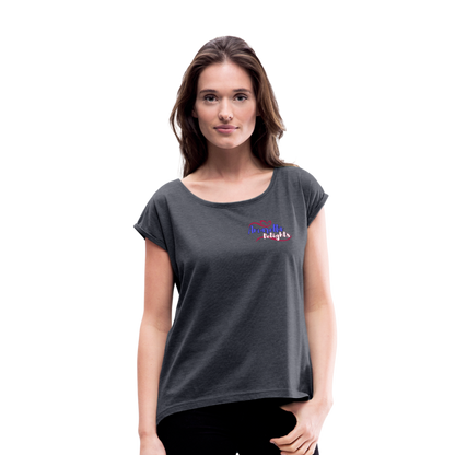 T-Shirt Damen "Amarella-Delights" - Navy meliert