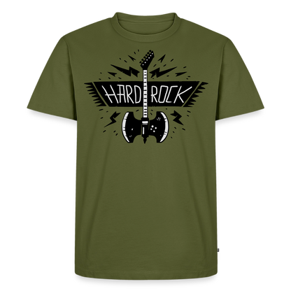 Männer Premium T-Shirt "Hard Rock" - Khaki