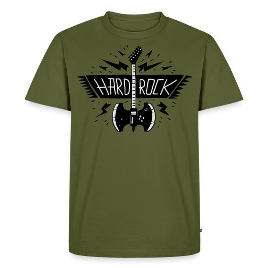 Männer Premium T-Shirt "Hard Rock" - Khaki