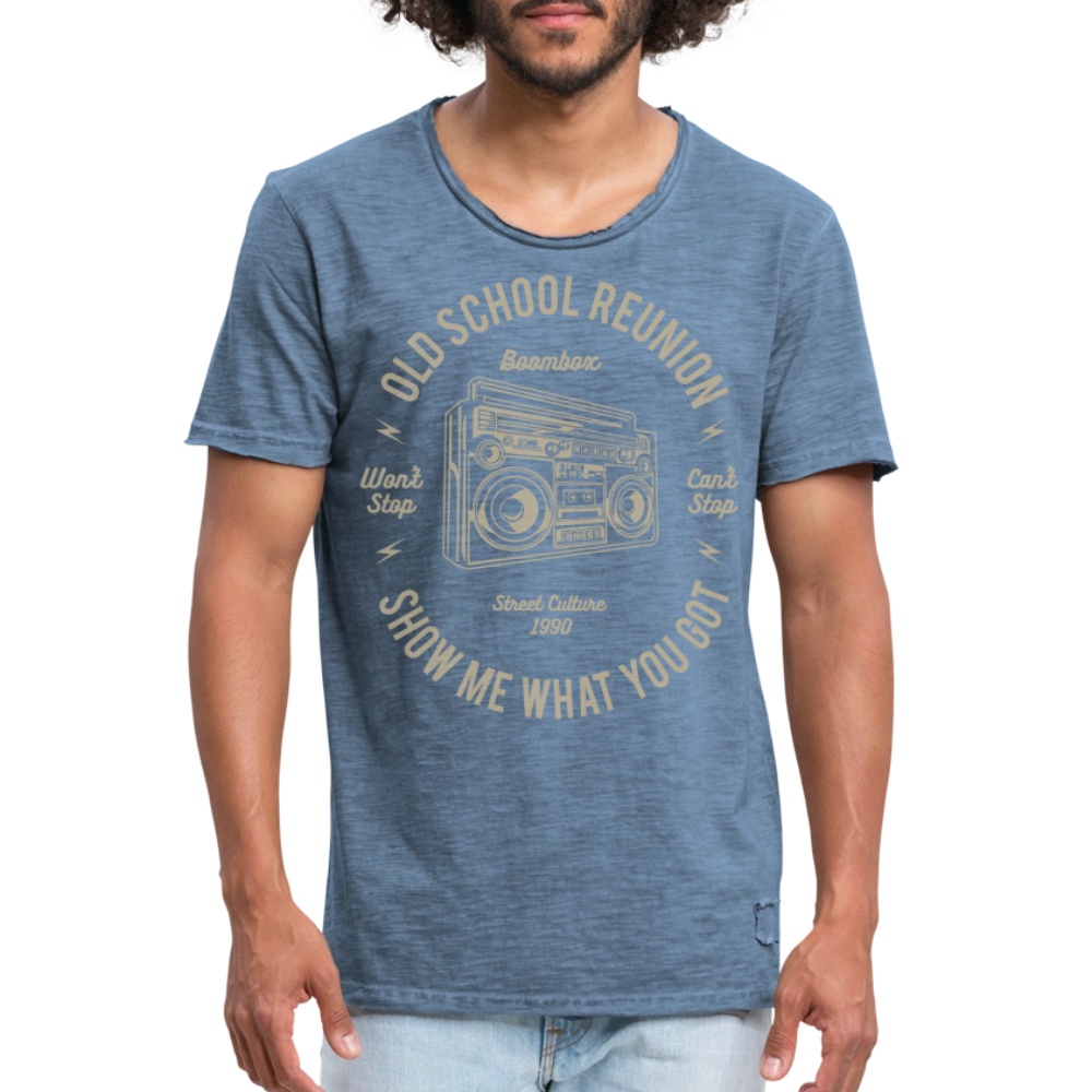 Vintage T-Shirt "Oldschool" - Vintage Denim