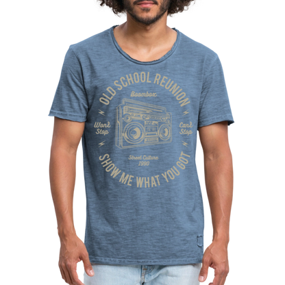 Vintage T-Shirt "Oldschool" - Vintage Denim