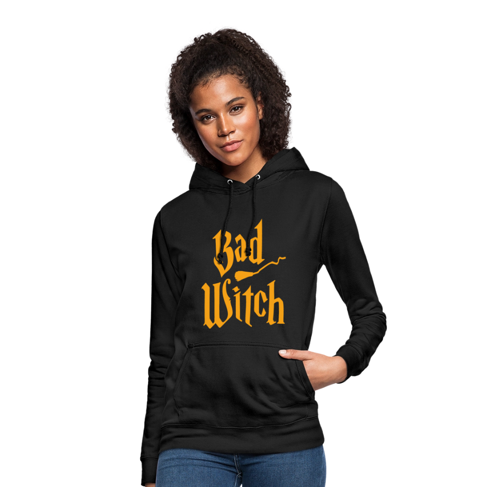 Frauen Hoodie "Bad Witch" - mit Customizer personalisierbar - Schwarz