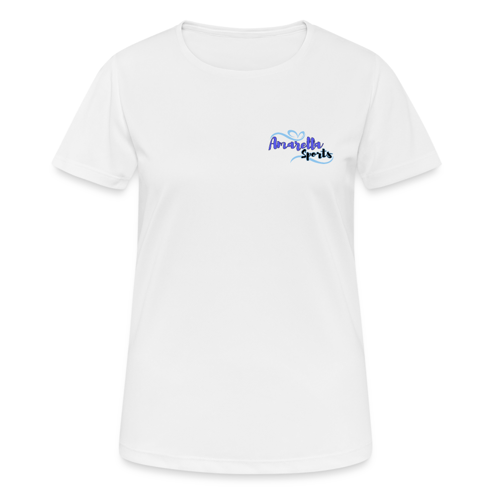 T-Shirt atmungsaktiv  Damen "Amarella Sports" - Weiß