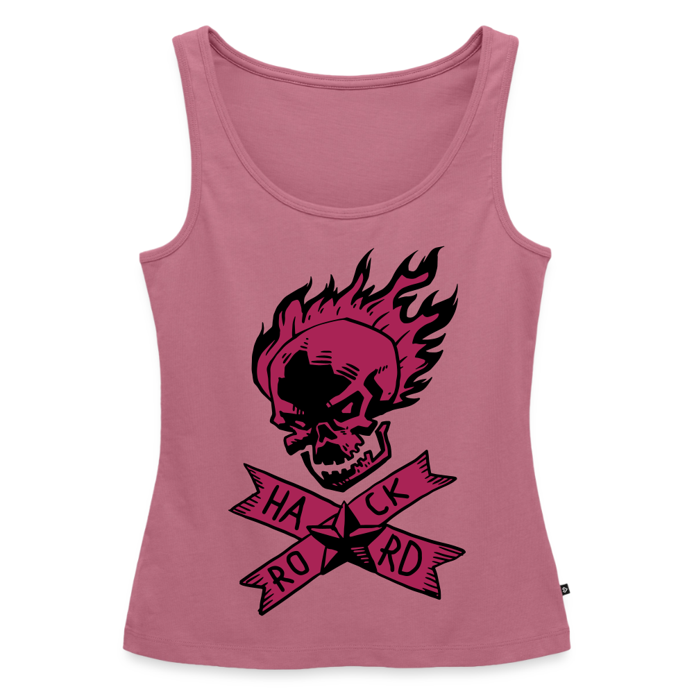 Frauen Premium Tank Top "Hard Rock" - Mauve