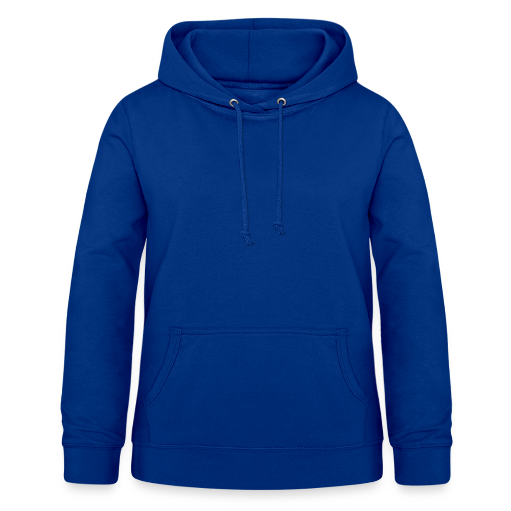 Frauen Hoodie "Totenkopf-Schwert" - Royalblau