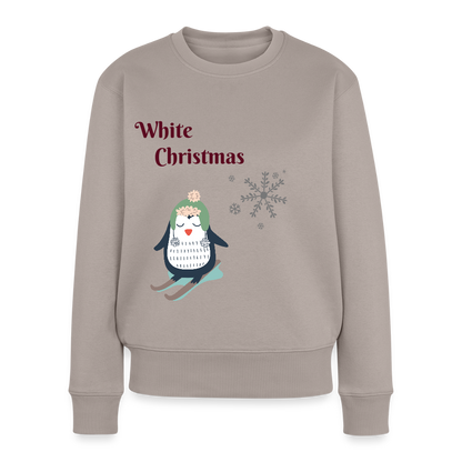 Frauen Weihnachtspullover - Taupe