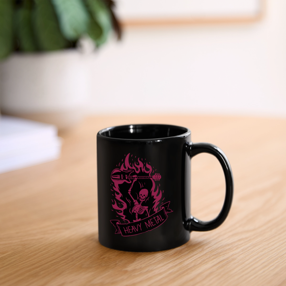 Becher "Heavy Metal" - Schwarz
