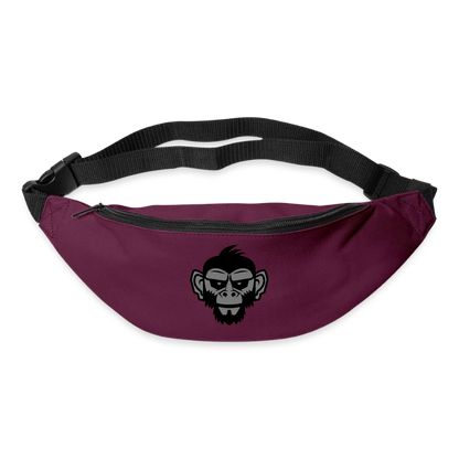Gürteltasche "Affe" - Burgunderrot