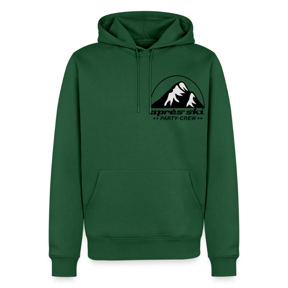 Männer Premium Hoodie "Apres Ski" - Flaschengrün