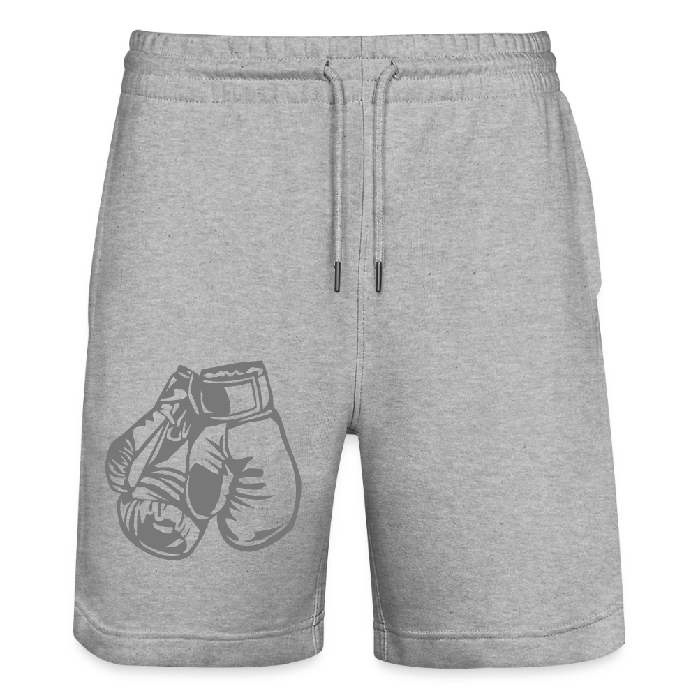 Joggingshorts Herren BIO "Boxen" - Grau meliert