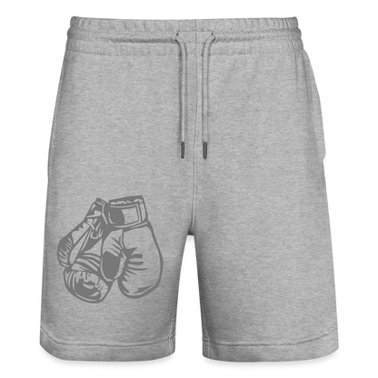 Joggingshorts Herren BIO "Boxen" - Grau meliert