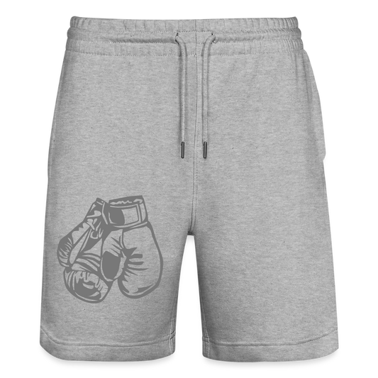 Joggingshorts Herren BIO "Boxen" - Grau meliert