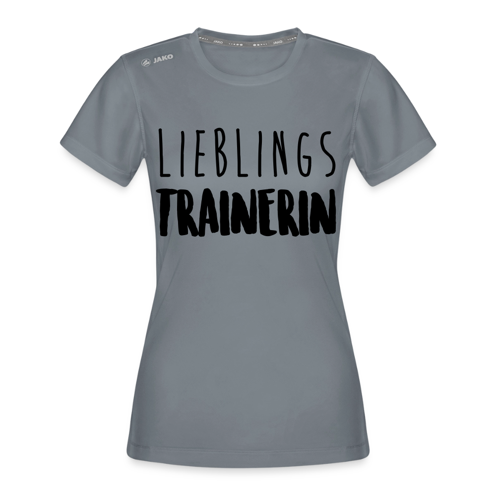 JAKO T-Shirt Damen "Lieblingstrainerin" - Grau