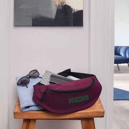 Gürteltasche "Meins" - Burgunderrot