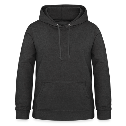 Frauen Hoodie "Totenkopf-Schwert" - Anthrazit