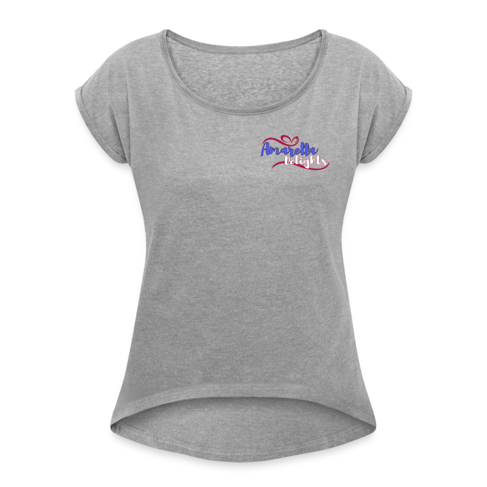 T-Shirt Damen "Amarella-Delights" - Grau meliert