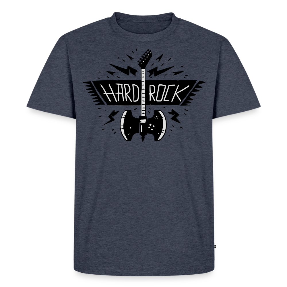 Männer Premium T-Shirt "Hard Rock" - Jeansblau 