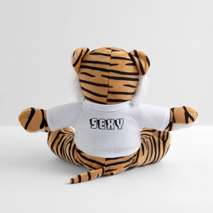 Maskottchen Tiger "Wild & Sexy" - Weiß