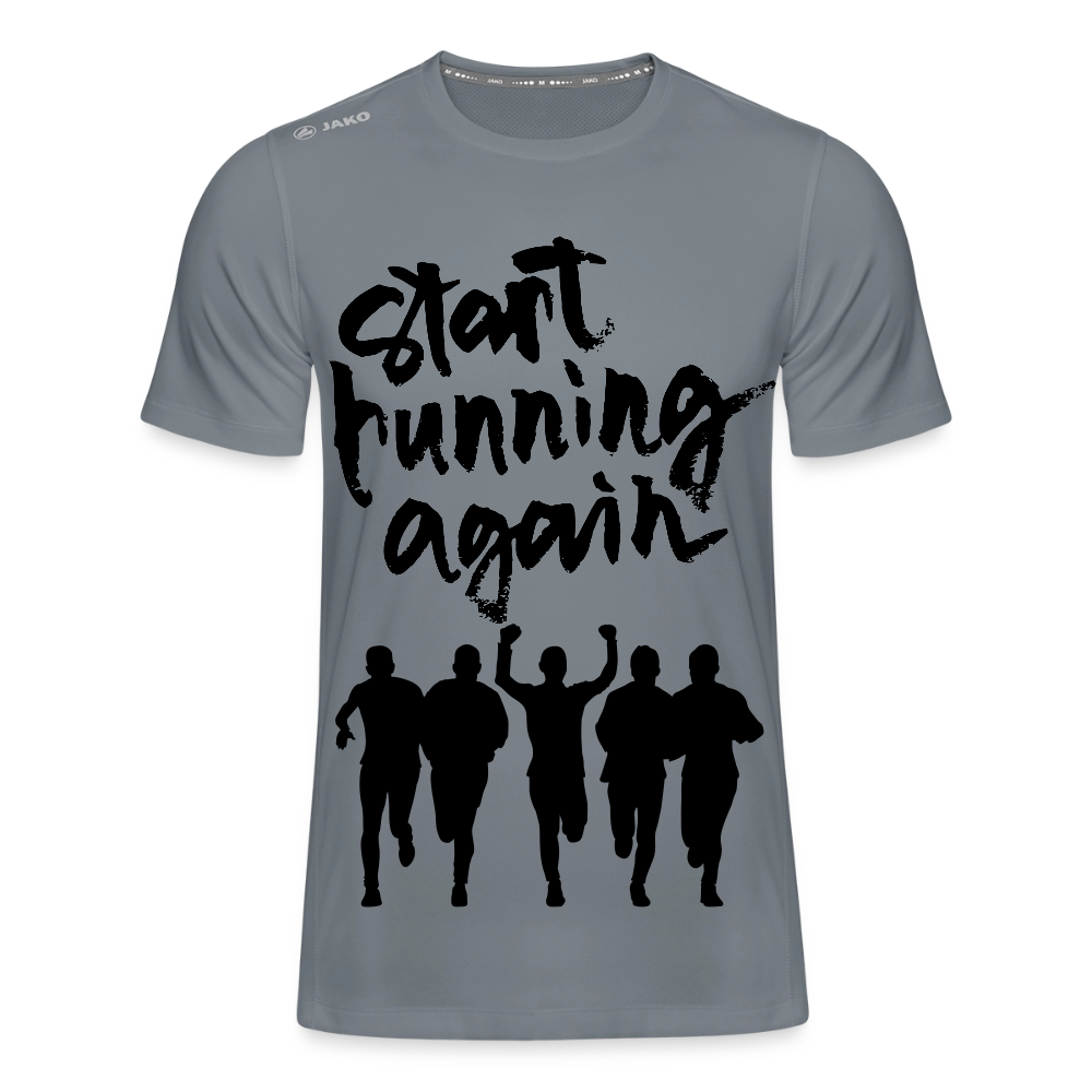JAKO T-Shirt Herren "Start Running" - Grau