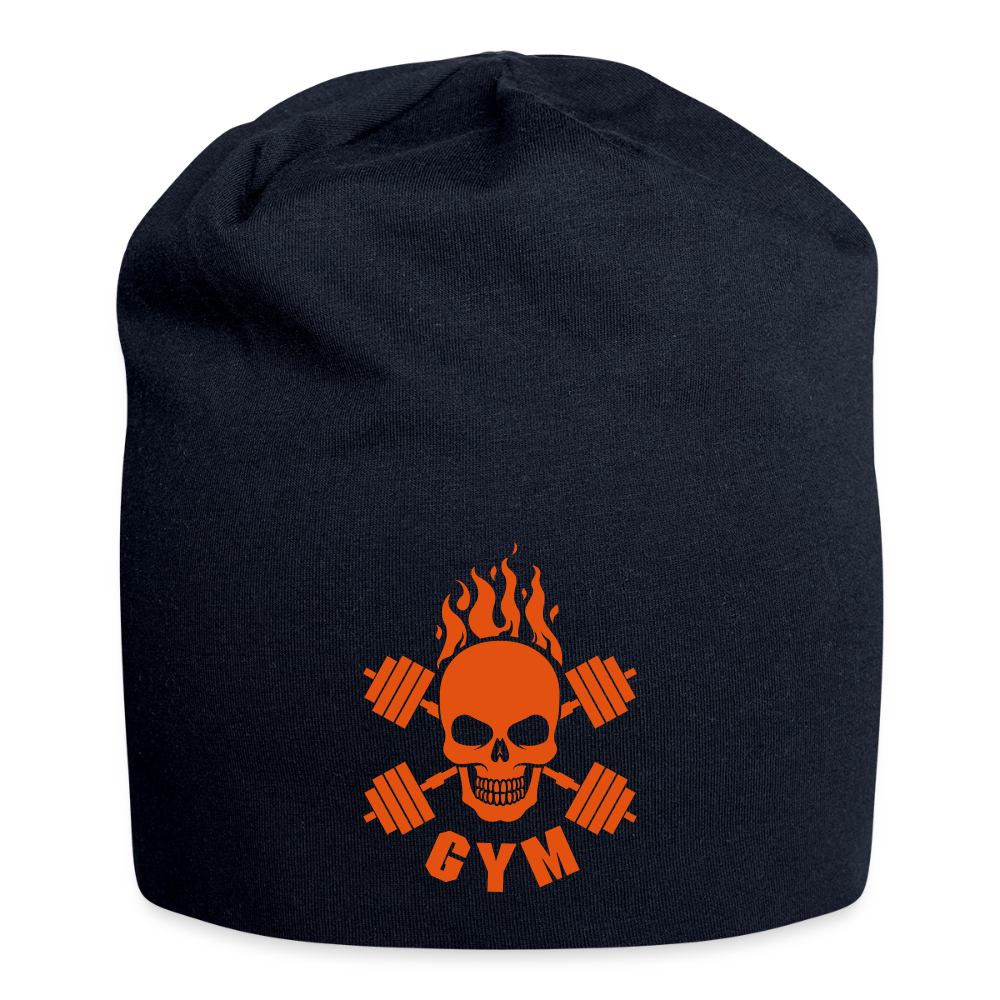 Jersey-Beanie "Skull Gym" - French Navy
