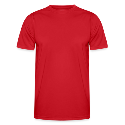 Funktions-T-Shirt Herren "Mehr Sport" - mit Customizer personalisierbar - Rot