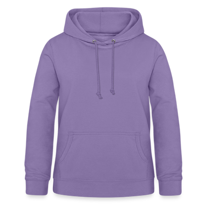 Frauen Hoodie "Totenkopf-Schwert" - Lavendel