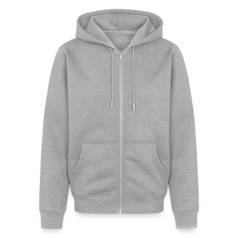 Premium Kapuzenjacke Herren "Darts" - Grau meliert