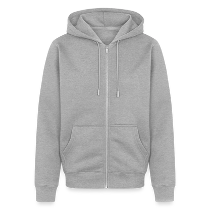 Premium Kapuzenjacke Herren "Darts" - Grau meliert