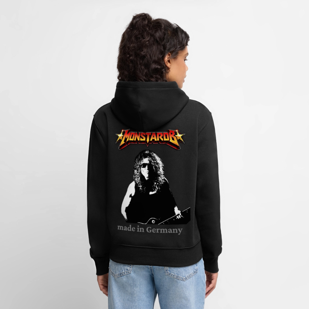 Premium Hoodie "Monsterrock made in Germany" - Schwarz
