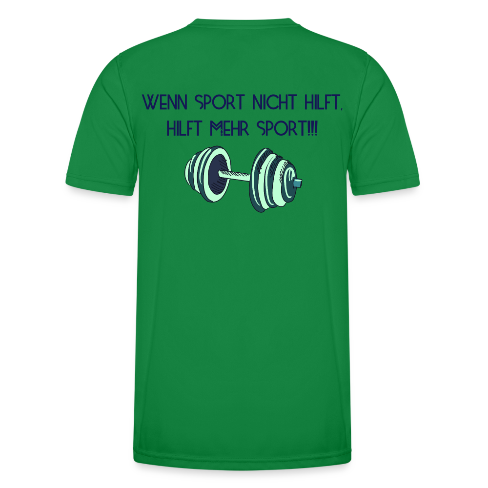 Funktions-T-Shirt Herren "Mehr Sport" - mit Customizer personalisierbar - Kelly Green