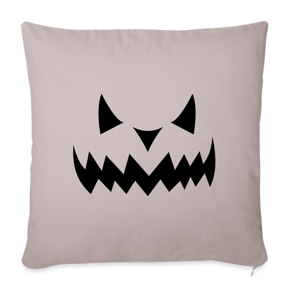 Sofakissen mit Füllung 44 x 44 cm "Hallow Kürbis" - helles Taupe