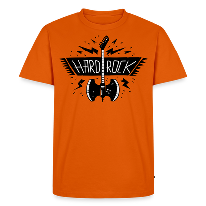 Männer Premium T-Shirt "Hard Rock" - Orange 