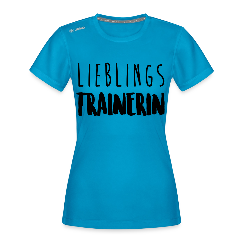 JAKO T-Shirt Damen "Lieblingstrainerin" - Saphirblau