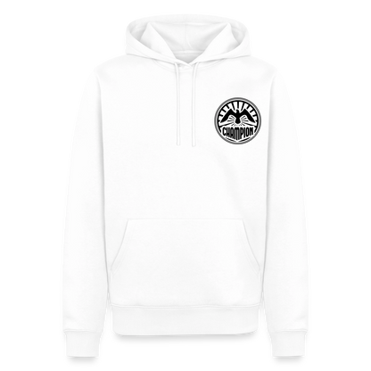 Premium Hoodie Herren "Soccer-Champion" - Weiß