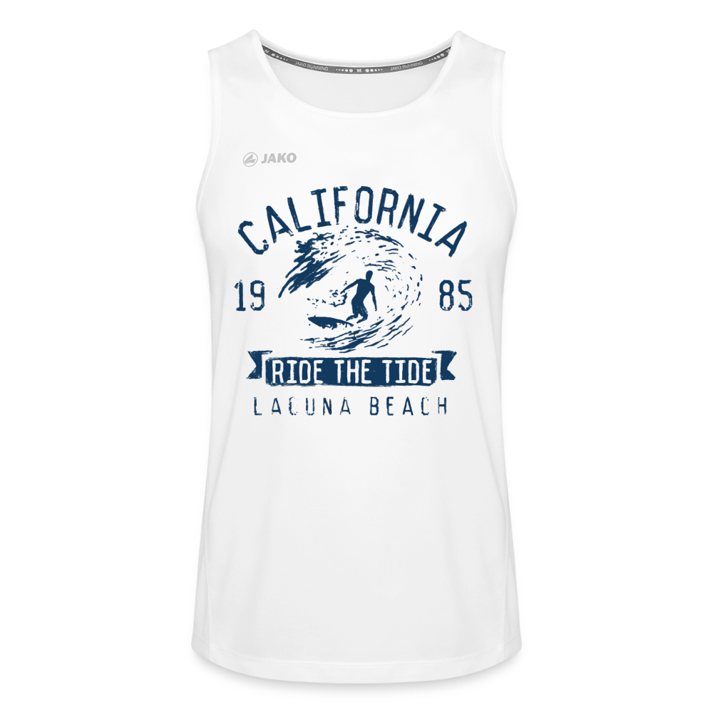 JAKO Männer Tanktop Run 2.0 "California" - Weiß