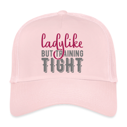 Trucker Cap "Ladylike" - Hellrosa
