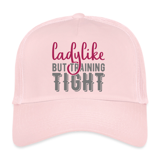 Trucker Cap "Ladylike" - Hellrosa