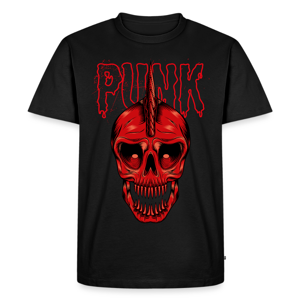 Männer Premium T-Shirt "Punk" - Schwarz