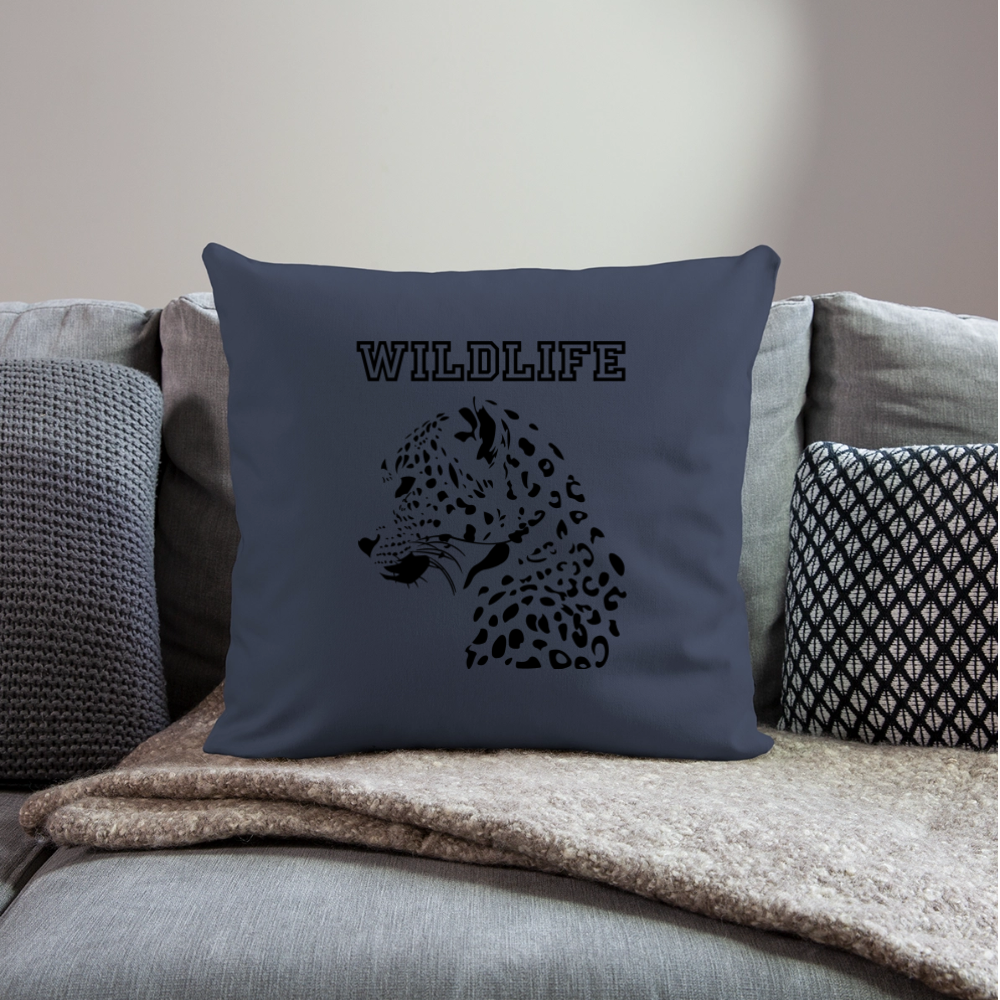 Sofakissen mit Füllung "Wildlife" - Navy