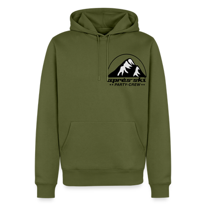 Männer Premium Hoodie "Apres Ski" - Khaki