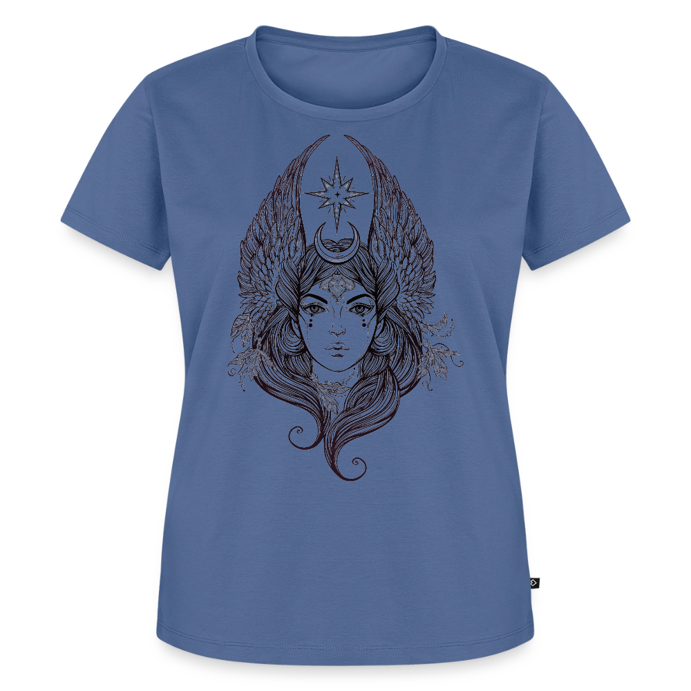 Premium T-Shirt "Engel" - Taubenblau