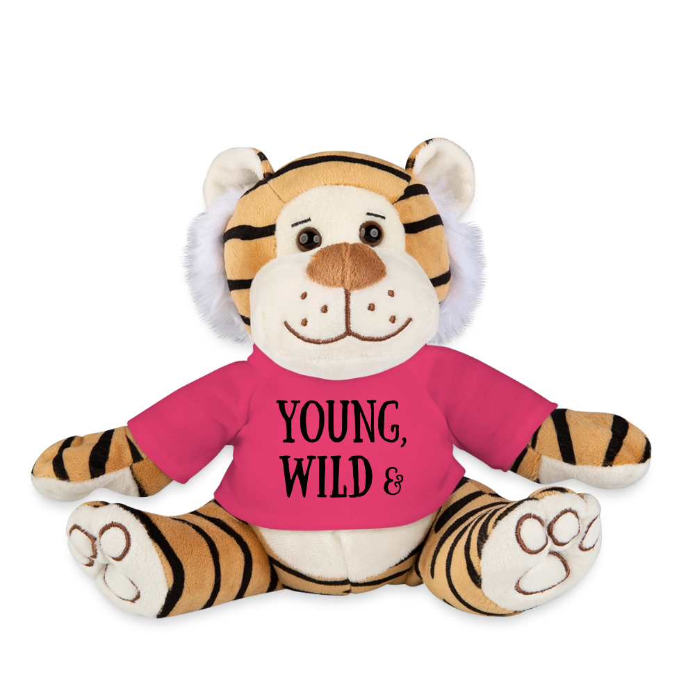 Maskottchen Tiger "Wild & Sexy" - Pink