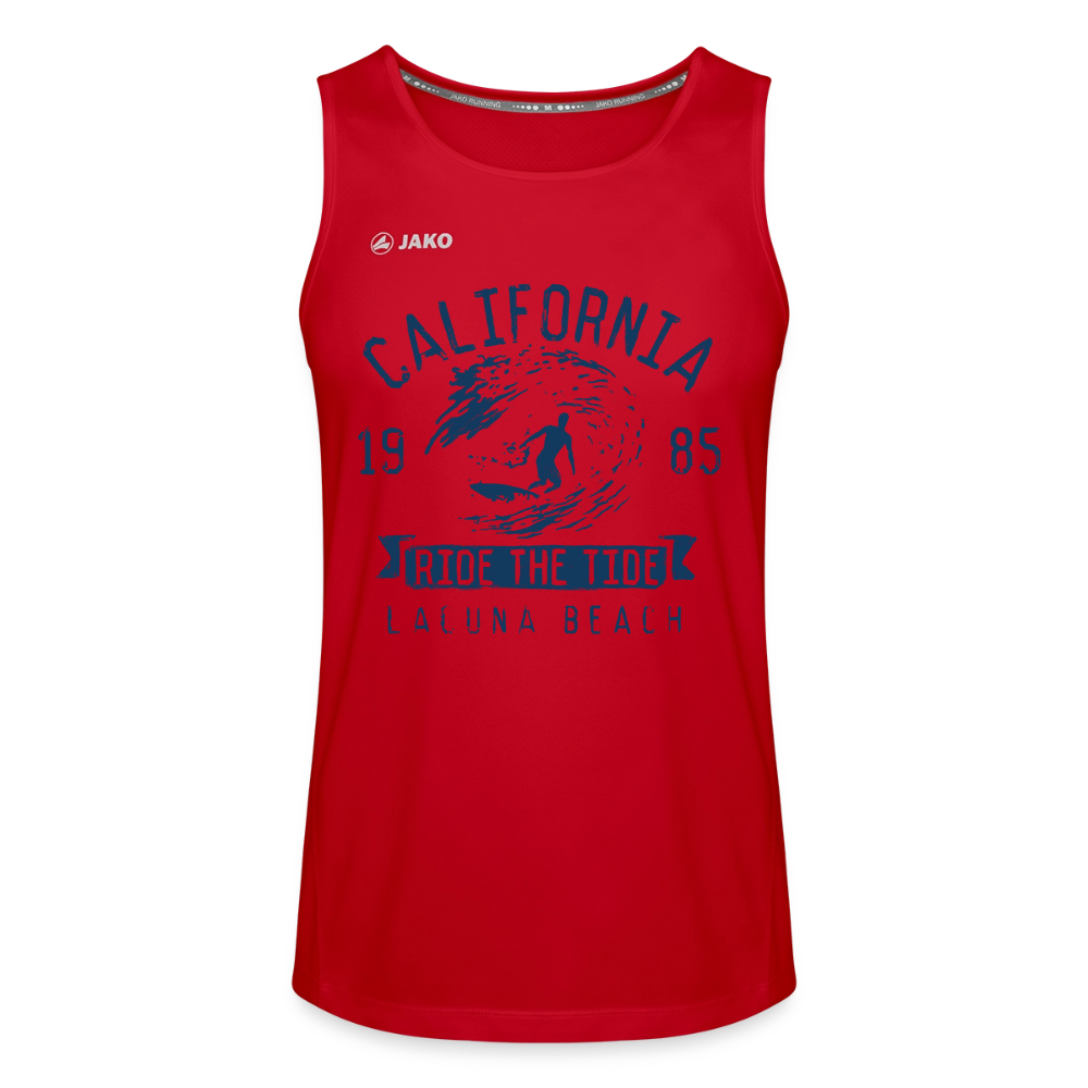 JAKO Männer Tanktop Run 2.0 "California" - Rot