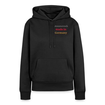 Premium Hoodie "Monsterrock made in Germany" - Schwarz